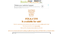 Desktop Screenshot of folk.com