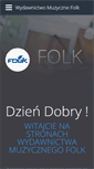 Mobile Screenshot of folk.com.pl